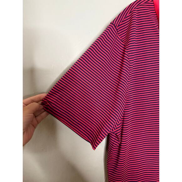 Cutter & Buck pink and navy blue polo top - Picture 5 of 7